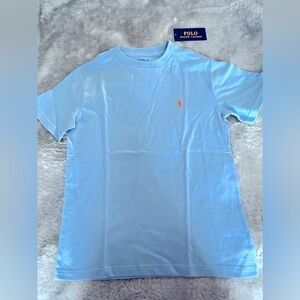 Polo by Ralph Lauren light blue/periwinkle color T-shirt.
